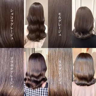 セミロング カラー ヘアアレンジ 🌈トレンドヘア 🌈WATARU🌈のヘアスタイル