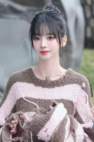 ロング カラー ハイトーン/韓国 レイヤー/るか🎀のヘアスタイル