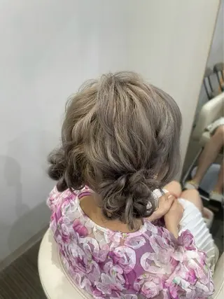 セミロング ベルグロー所属・ベルグローヘアセット 🤍まりこのヘアスタイル