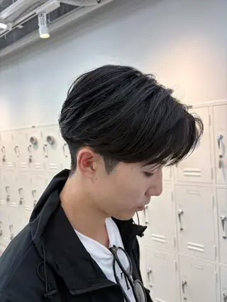 パーマ メンズ 🌀toa/波巻き✨ /メンズパーマ／栄のヘアスタイル