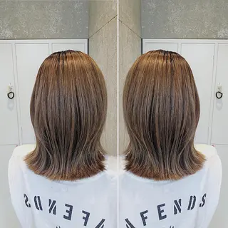 セミロング shower hair salon所属・【shower】 yousuke代表のヘアスタイル