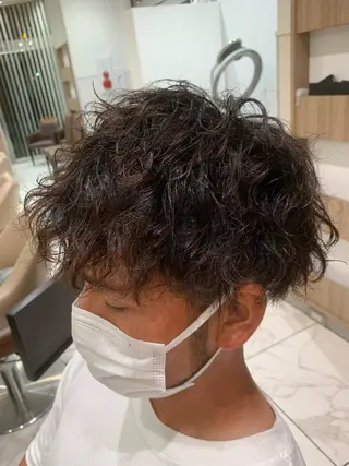 パーマ メンズ REM 阿佐ヶ谷所属・REM【阿佐ヶ谷】 MEGUのヘアスタイル