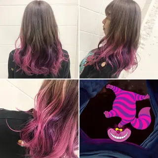 ロング カラー "PEPPU "所属・🌈推し色派手髪 ハイトーンShinのヘアスタイル