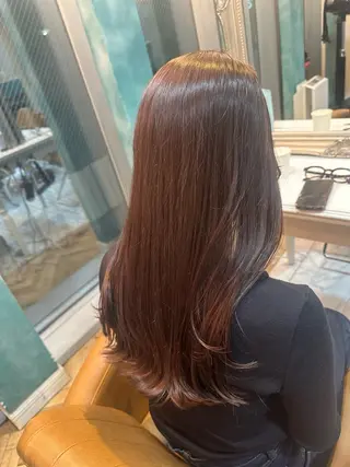 ロング レイヤー/顔周り/ 髪質改善/銀座/サラのヘアスタイル