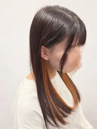 ロング カラー オーガニックカラー/ 髪質改善/暗髪/ボブのその他イメージ