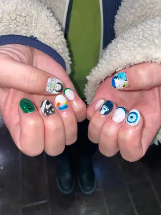 ネイル メンズ/艶髪/カラー サクラ🌸のヘアスタイル