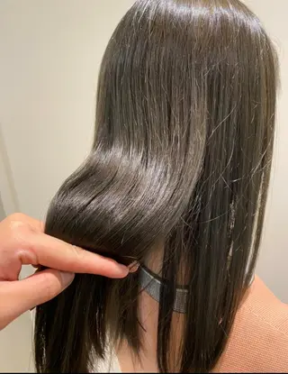 ミディアム カラー マツモト カラー/ショートボブのヘアスタイル