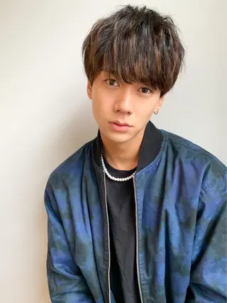 ショート メンズ 大人可愛いレイヤー 大田のヘアスタイル