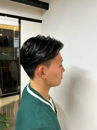 ショート パーマ メンズ 相澤 拳のヘアスタイル