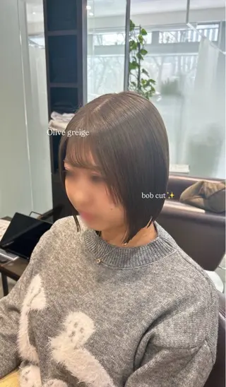 ショート カラー 坂本奈都美 🎀のヘアスタイル