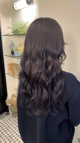 ロング カラー ROVER所属・美咲🤎 /艶カラー /ハイライトカラーのヘアスタイル