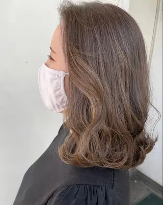 ミディアム 🌿透明感ヘア 園田　朱梨🌿のヘアスタイル