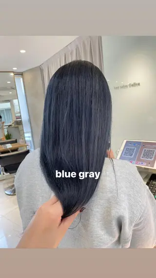 カラー miko🪽地毛風/ ハイトーン/レイヤーのヘアスタイル