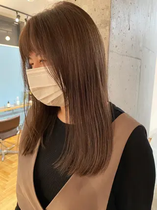 ロング カラー Miku /ブリーチ/ボブのヘアスタイル