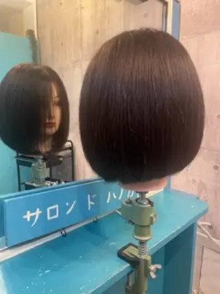 ミディアム SALONDEHANOKA所属・田中 みなみ/ショートのヘアスタイル