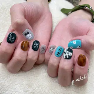 ネイル She nail studio 原宿所属・パラジェル有/ スカルプ/mahoのネイルデザイン