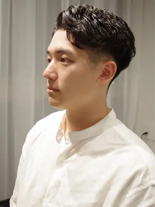 メンズ YinYang所属・川﨑 章弘のヘアスタイル