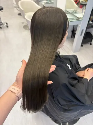 ロング カラー 透明感カラー/大阪 Rieのヘアスタイル