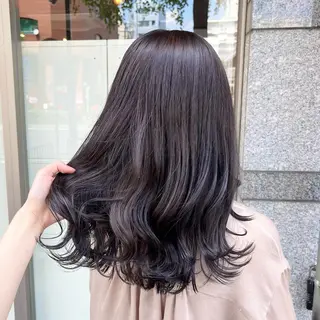 ロング カラー あ あのヘアスタイル