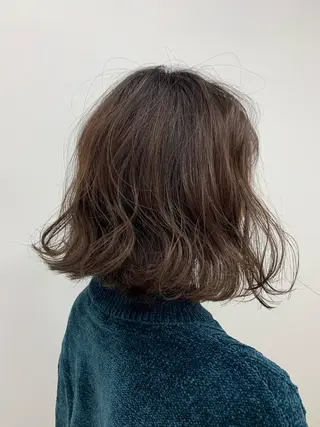 ミディアム カラー パーマ ヘアアレンジ メンズ キッズ ネイル マツエク・マツパ 架空〜KAQU〜所属・【clan】 NOGAMIのヘアスタイル