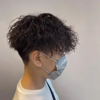 パーマ メンズ メンズ縮毛矯正 ♠️店長下平隼人のヘアスタイル