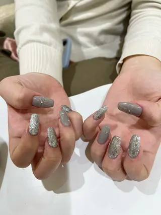 ネイル 🐶 🐾のネイルデザイン