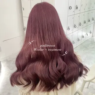 ロング カラー 韓国ワンホンヘア 🎀SHIONEのヘアスタイル