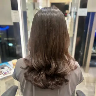 セミロング パーマ 🌸銀座No.1パー マ🌸いでいあやのヘアスタイル