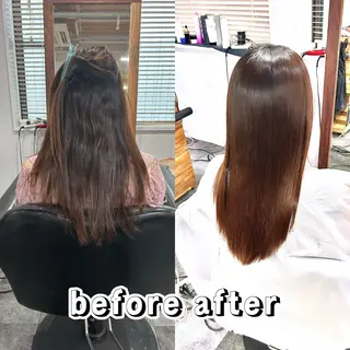 ロング パーマ 👑松山ストレート/ メンズヘア/龍仁👑のヘアスタイル