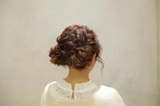 ロング ヘアアレンジ 【GO TODAY SHAiRE SALON 心斎橋Edel店】所属・高橋 香澄のヘアスタイル