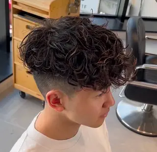 パーマ GROOMERS TOKYO 渋谷店所属・山田 雅のヘアスタイル