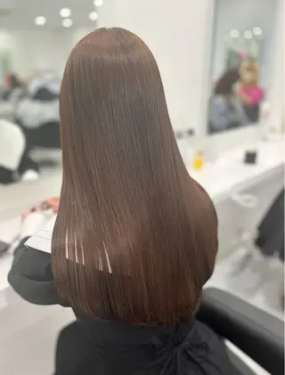 ロング カラー 韓国風透明感カラー‎ /yurinのヘアスタイル