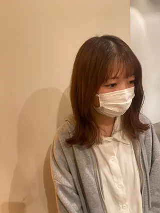 セミロング hanare・SOJi所属・Takahashi Noa🍊のヘアスタイル