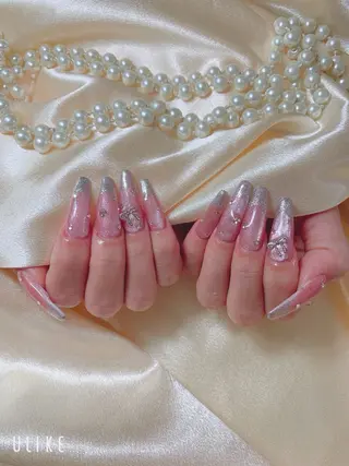 ネイル ネイルサロンAiri 長さ出し·シンプルのネイルデザイン