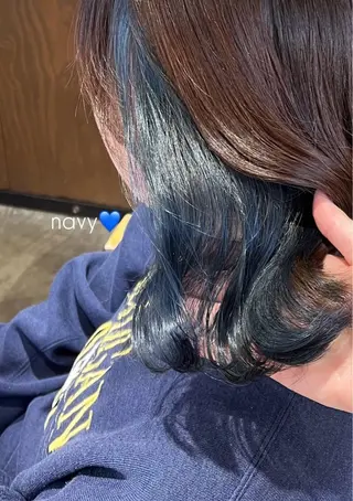ミディアム カラー 🫟Blanco🫟 Color&Careのヘアスタイル