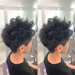 ショート Men’s特化 垢抜けヘア🔥野原のヘアスタイル