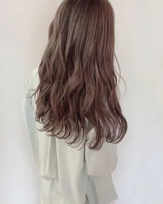 セミロング カラー ヘアアレンジ coubou所属・mayu .のヘアスタイル