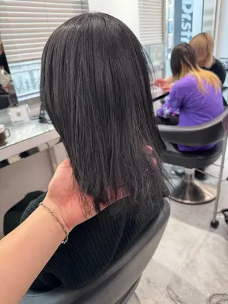 カラー 透け上品ハイトーン 職人ゆうと🤍のヘアスタイル