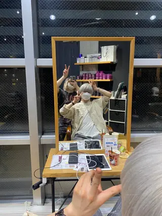 ミディアム カラー カットカラー特化 ⭐️代表⭐️のヘアスタイル