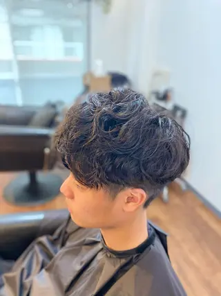 ミディアム メンズ Lizir  ルズィール所属・Luzir⭐︎ GEN⭐︎のヘアスタイル
