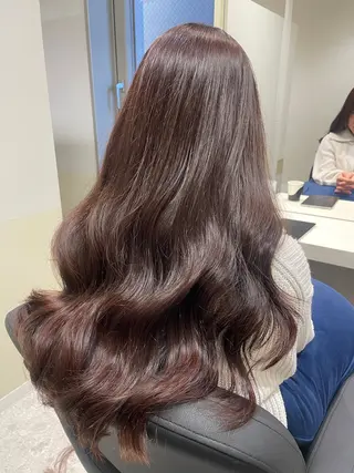 ロング カラー エンドウ　ミノリ🤎 /半個室/レイヤーのヘアスタイル