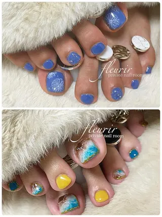 ネイル フルリール 【プライベートサロンのネイルデザイン