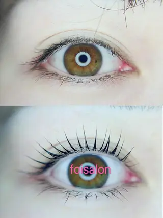 マツエク・マツパ foisalon 新宿西口店のマツエク・マツパデザイン