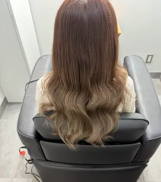 ロング 武田 一馬のヘアスタイル