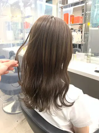 セミロング 【美容室が苦手な方 専問美容室】MIHOのヘアスタイル
