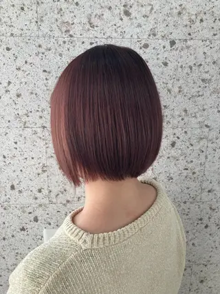 ショート カラー Mood hair salon所属・髪質改善.縮毛矯正 ×韓国ヘアyukiのヘアスタイル