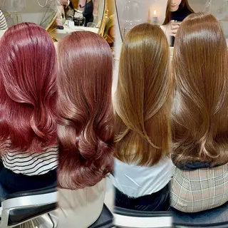 ロング カラー パーマ ヘアアレンジ メンズ キッズ 新宿/小顔レイヤー/ 顔まわり/西慶太朗のヘアスタイル