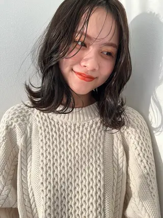 ミディアム カラー plumu. ♡【プリュム】のヘアスタイル