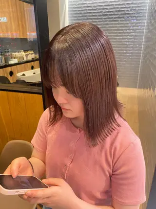 ショート Natsuki/韓国 ボブ/レイヤーカットのヘアスタイル