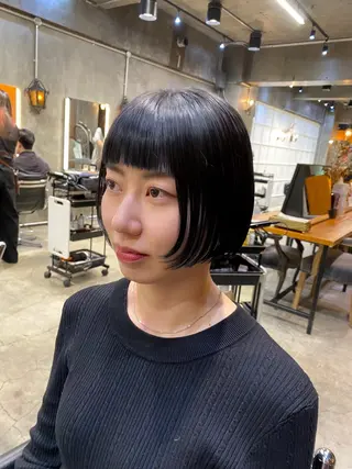 ショート カラー Ms.CHARM所属・透明感カラー🌿 グレージュ🐺陽介のヘアスタイル